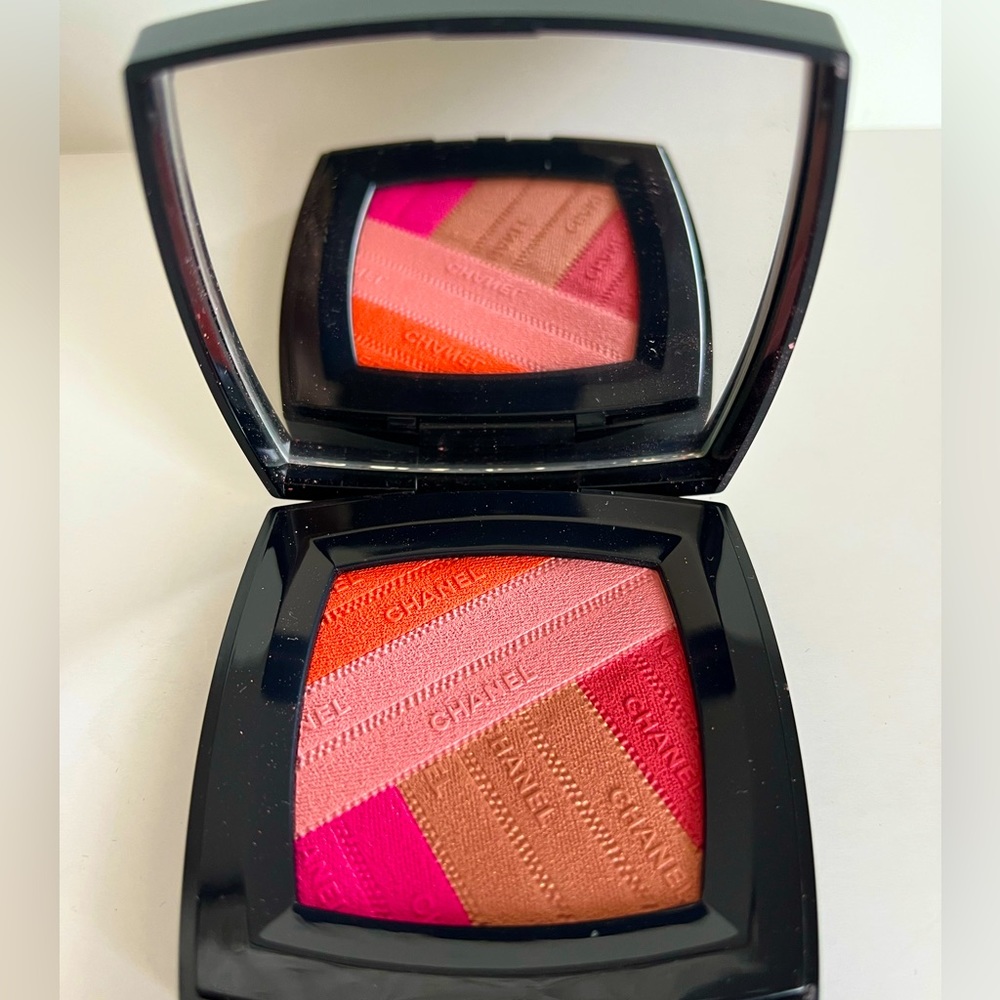 Chanel Sunkiss Ribbon Blush Harmony ULTRA RARE TO FIND -NEW NEVER USED